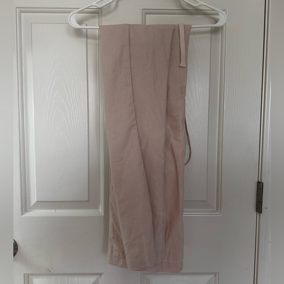 BoohooMan Men Relaxed Linen Trousers With Waistband - Picture 5 of 6